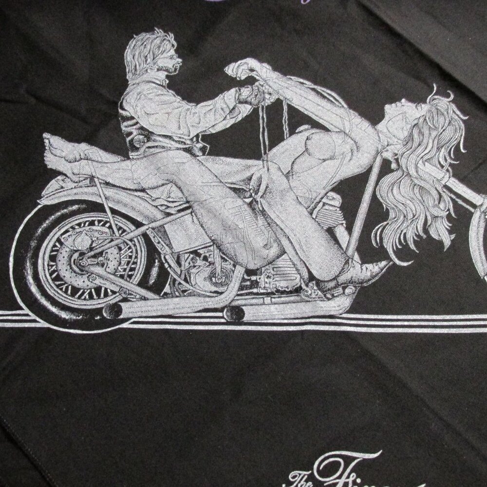 1994 Sturgis Bike Week Western Style Bandana "The Fine Art of Riding" - Picture 2 of 7